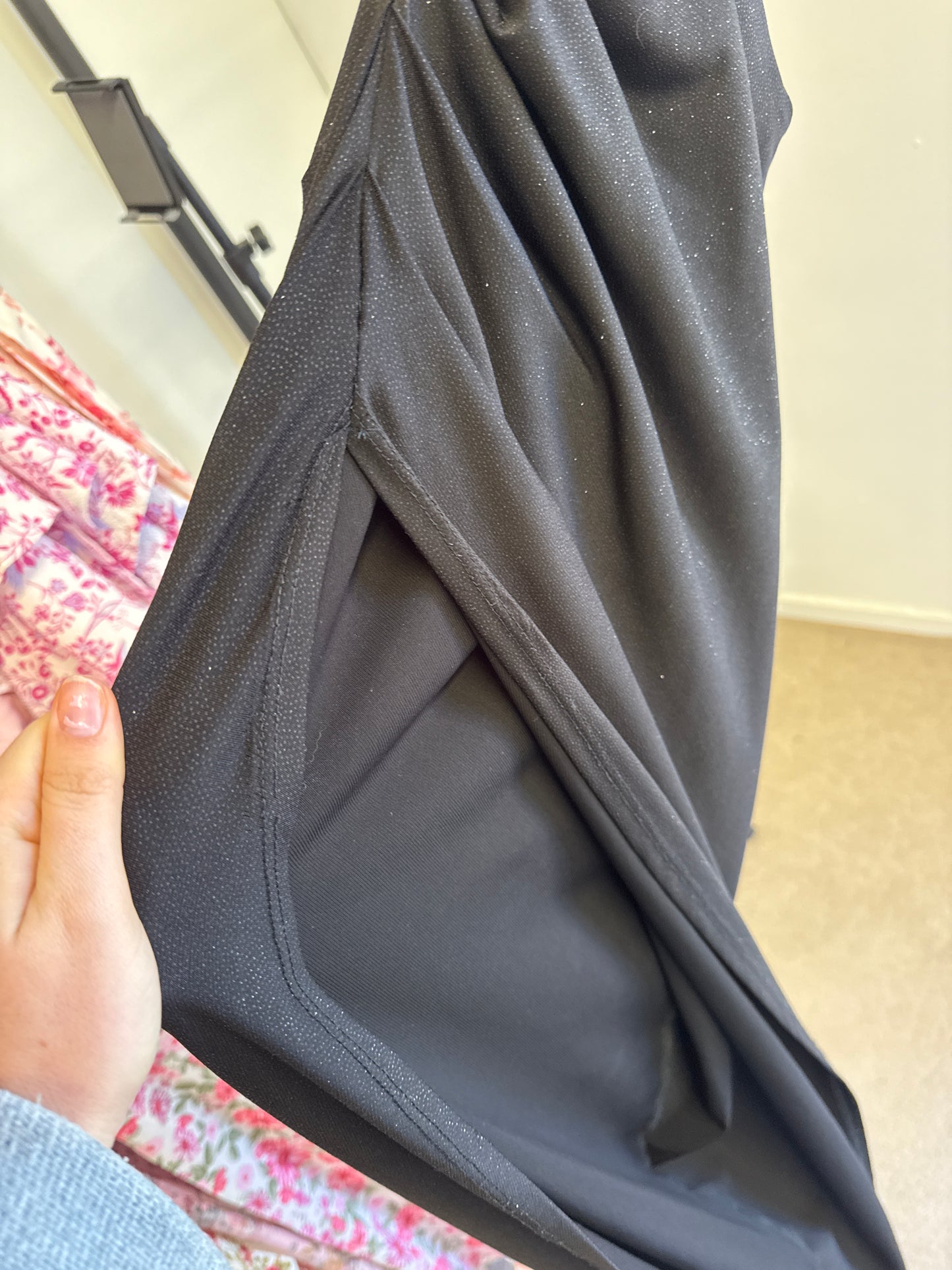 For Sale Lucy in the sky Ella Cutout Maxi Dress in Black SPARKLY
