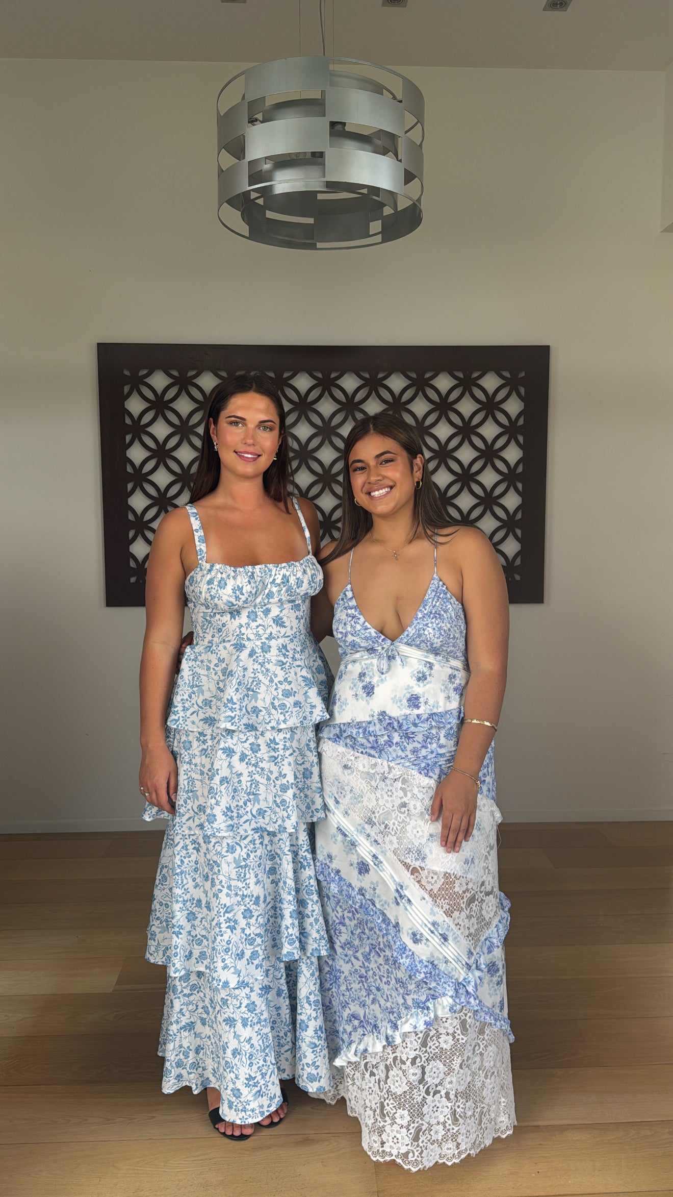 Rosalyn Maxi Dress in Blue