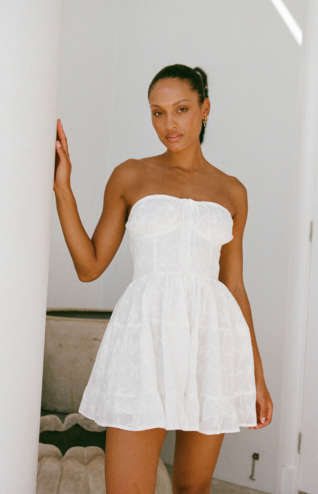 Sahara Dress - White