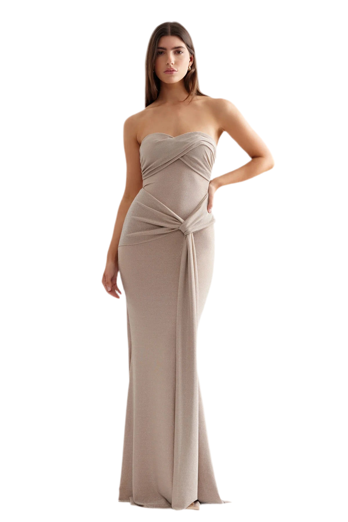 Tiffany maxi - Champagne shimmer
