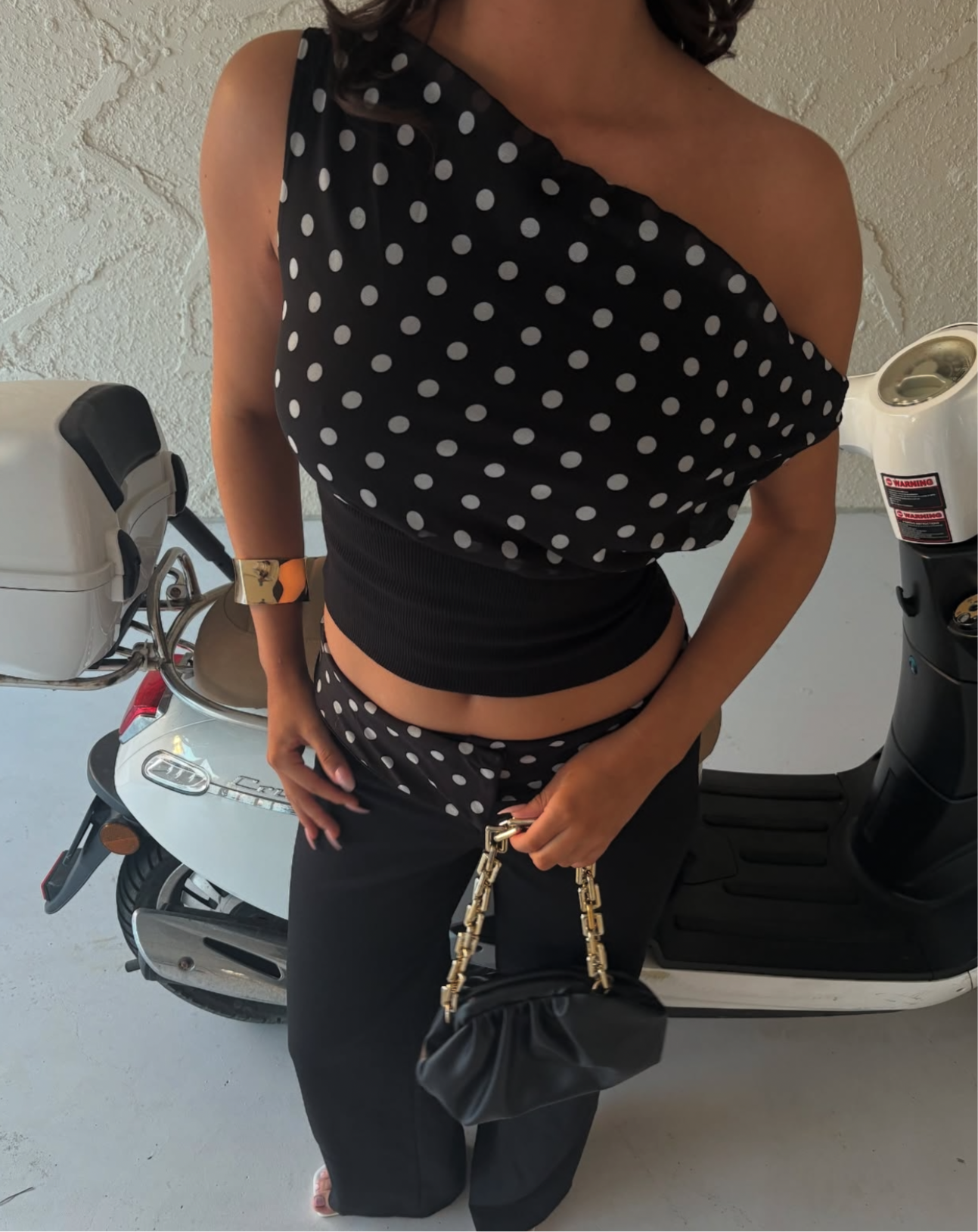 Kimmie polka dotted Set