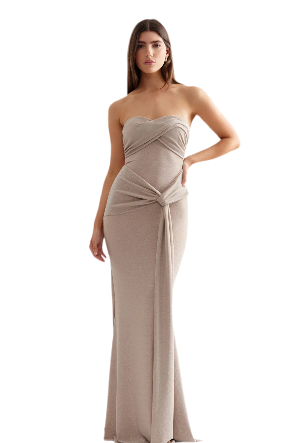 Tiffany maxi - Champagne shimmer