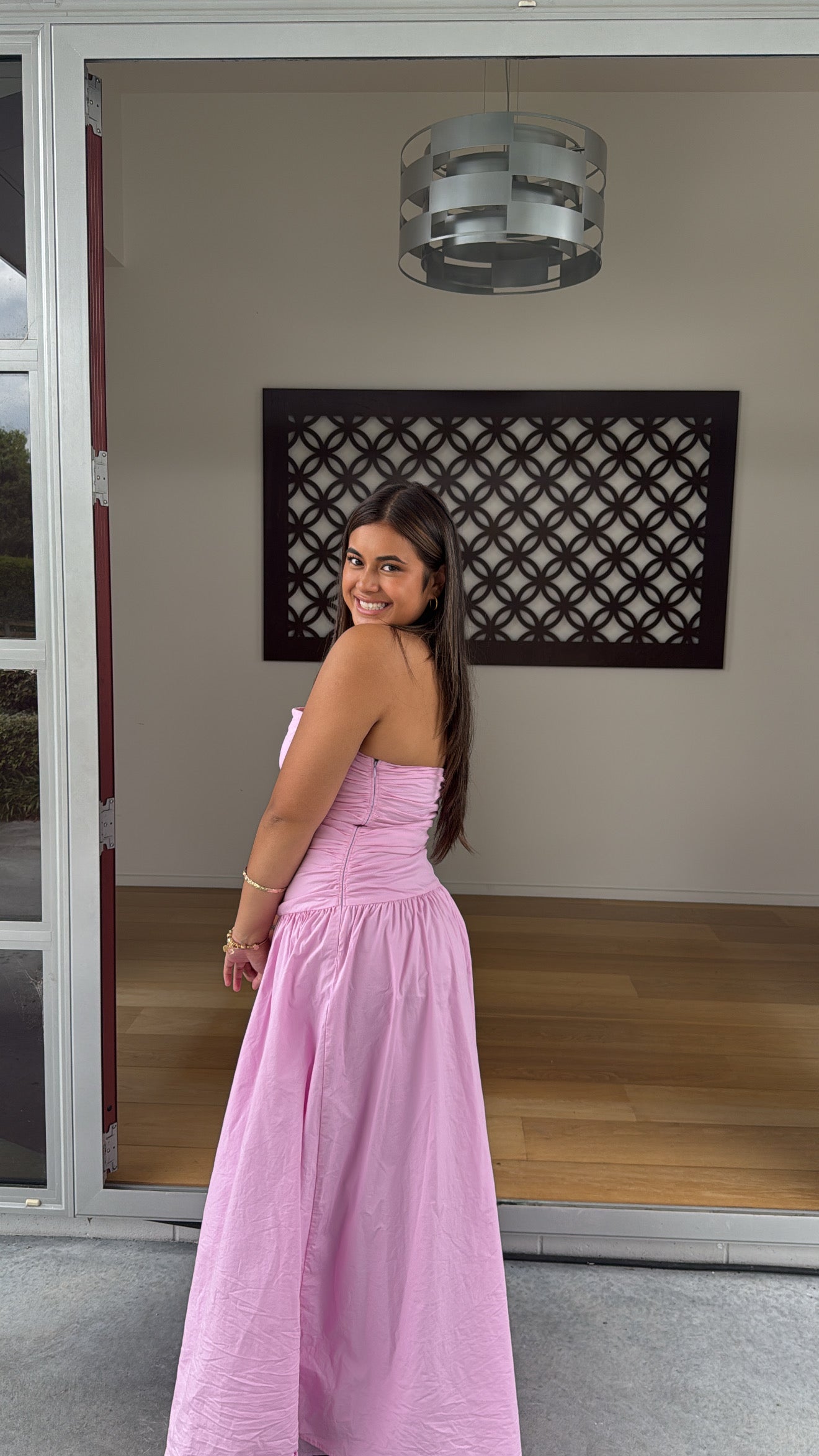 Carmel Maxi Dress pink