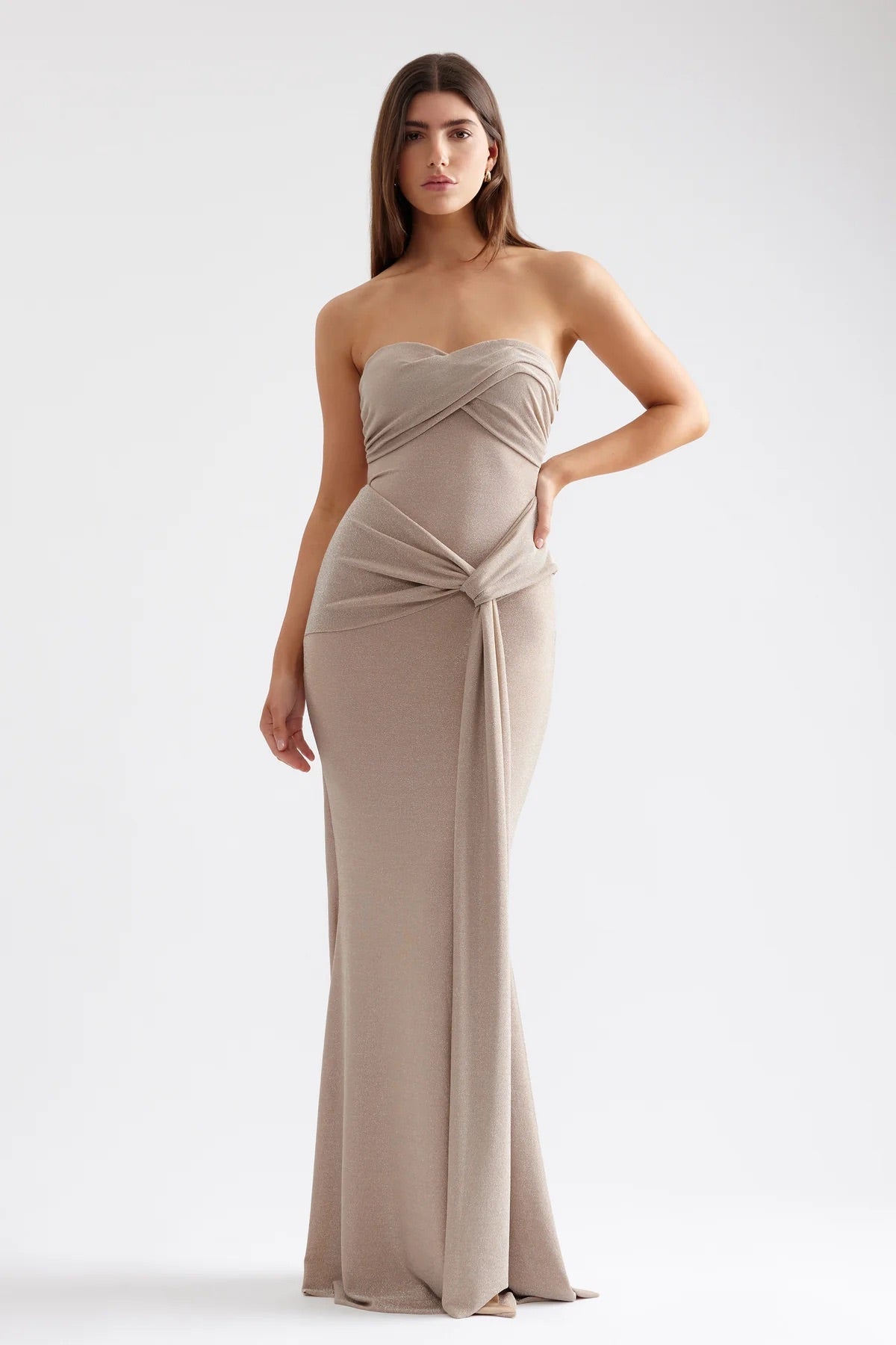 Tiffany maxi - Champagne shimmer