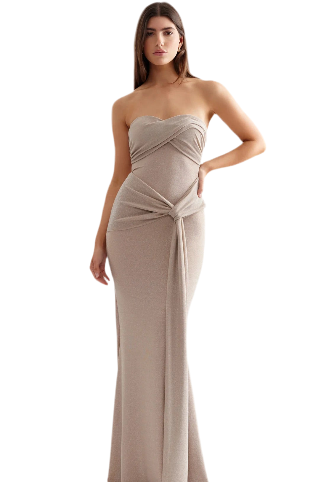 Tiffany maxi - Champagne shimmer