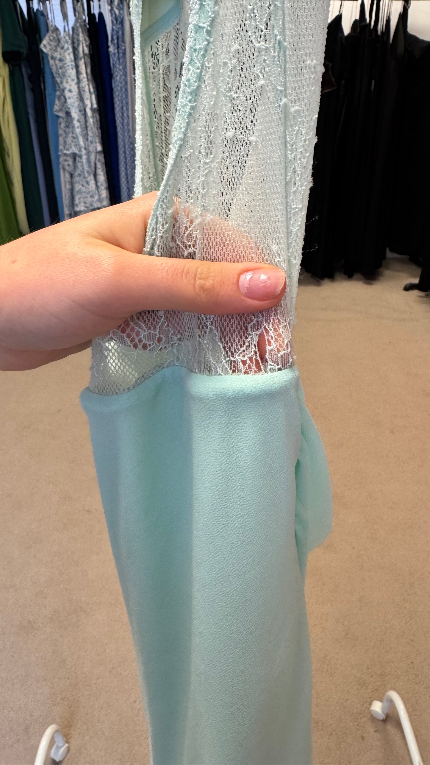 FOR SALE Gabriel Maxi Dress Turquoise Sorbet