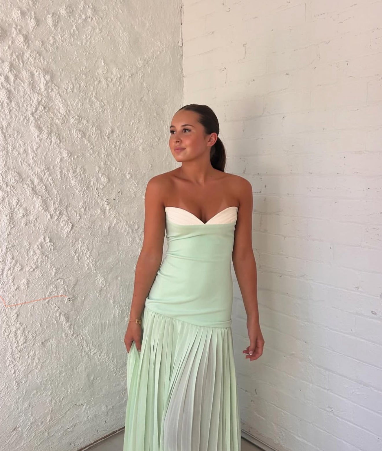 She is olla - Nicolette Dress Green