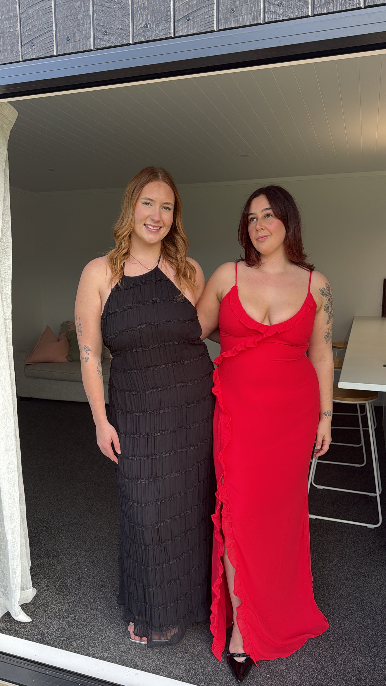 Aullie Maxi Dress - Black