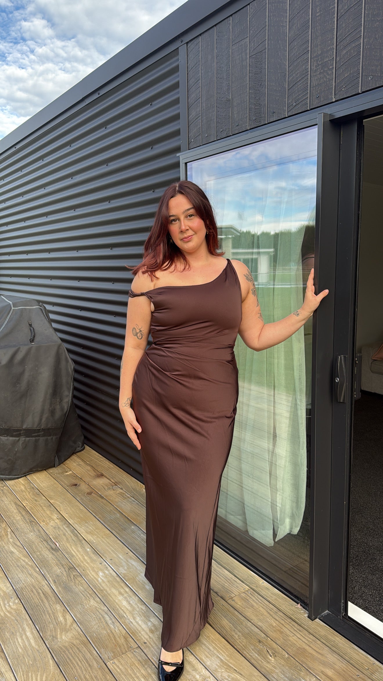 Lunetta Twist Strap Dress