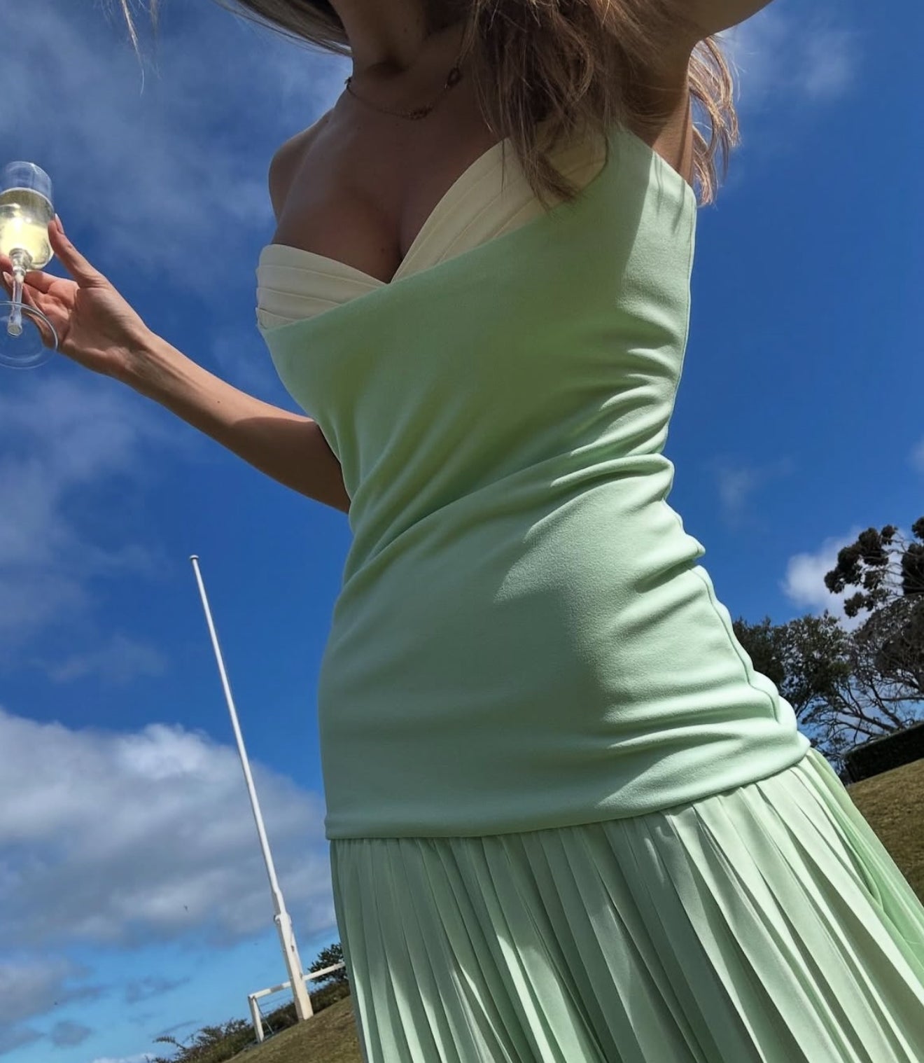 She is olla - Nicolette Dress Green