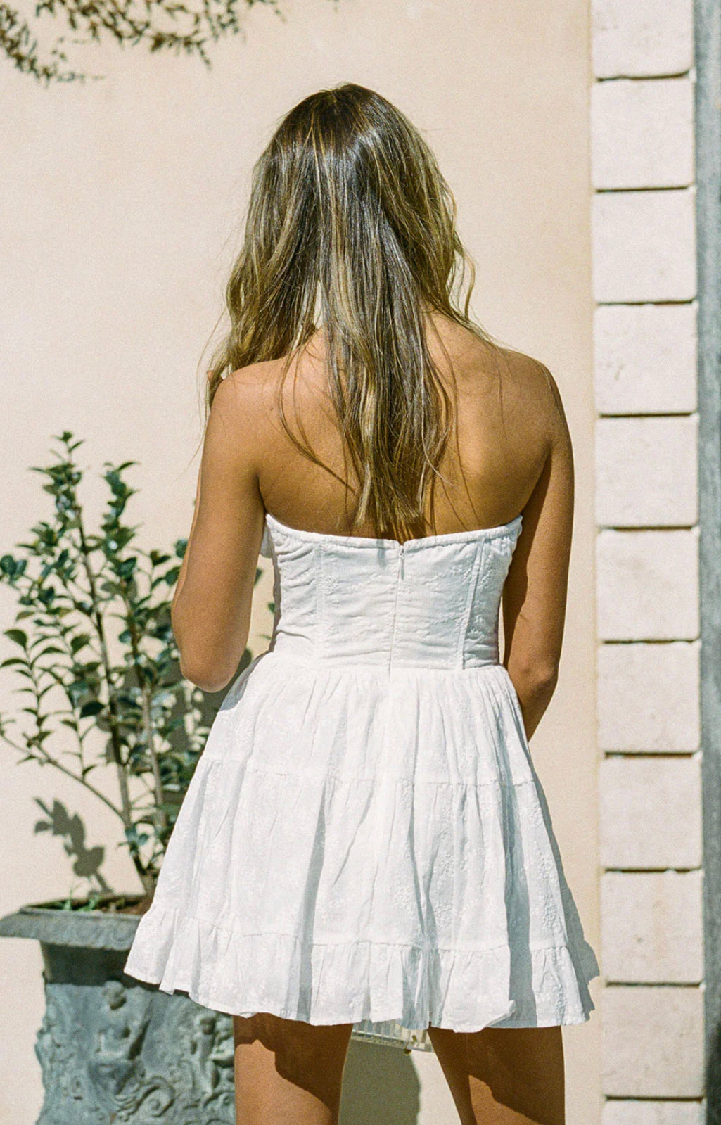 Sahara Dress - White