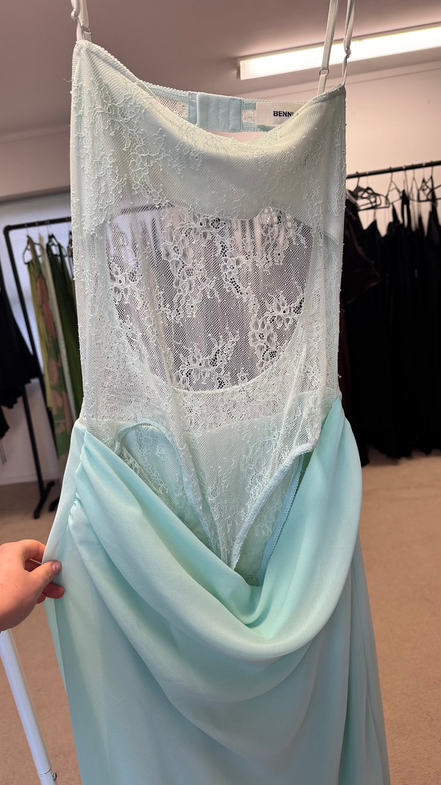 FOR SALE Gabriel Maxi Dress Turquoise Sorbet