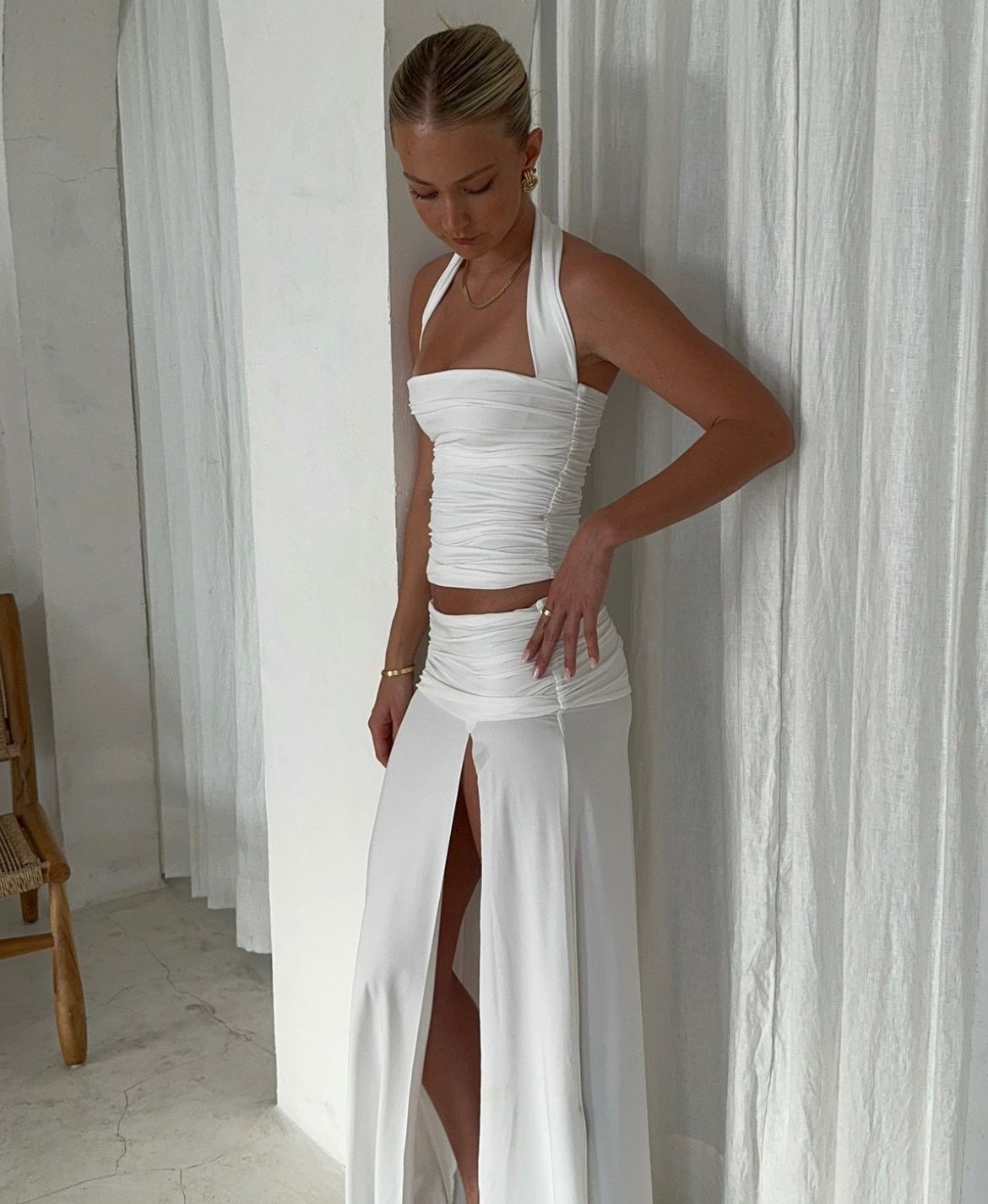 Mode Mila Remi white set