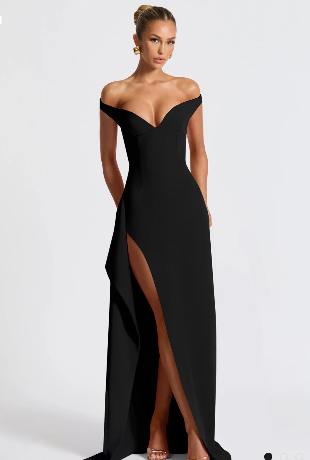 Khalesia Maxi Dress - Black