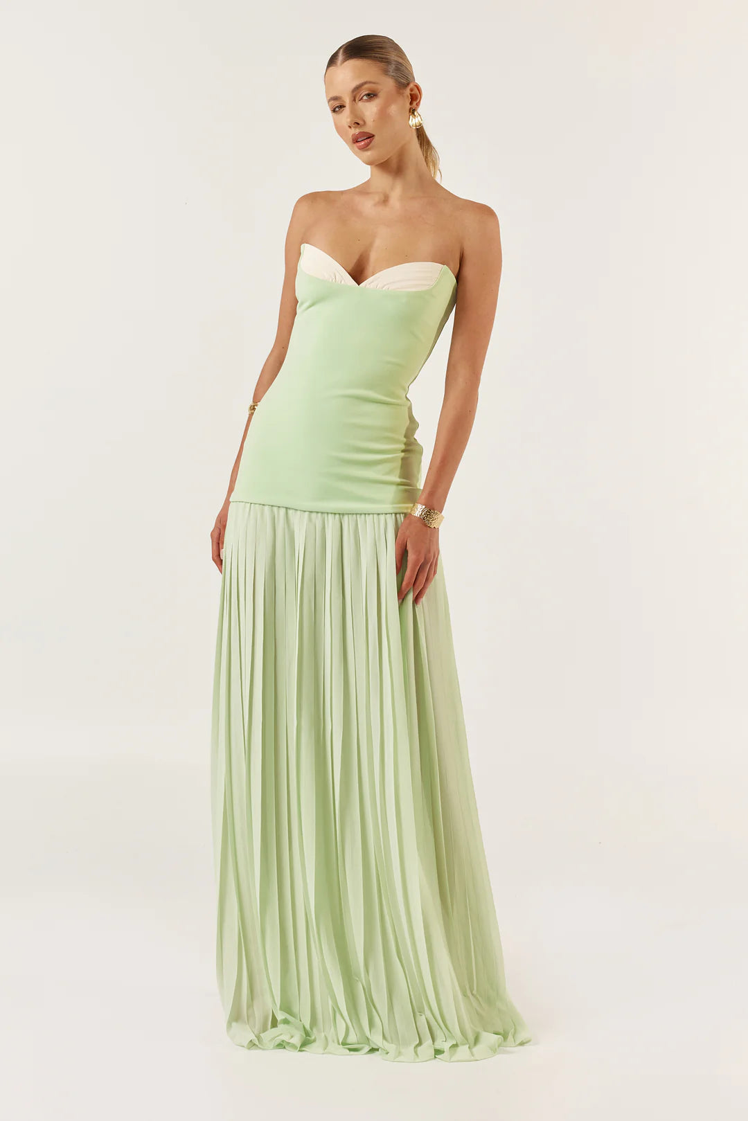 She is olla - Nicolette Dress Green