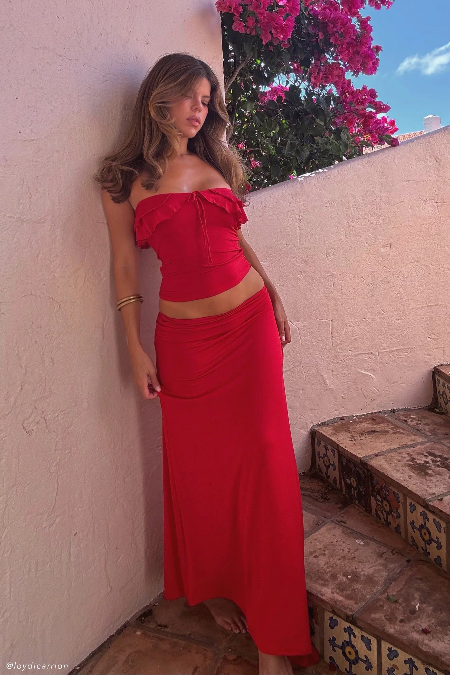 Bea Set in Red