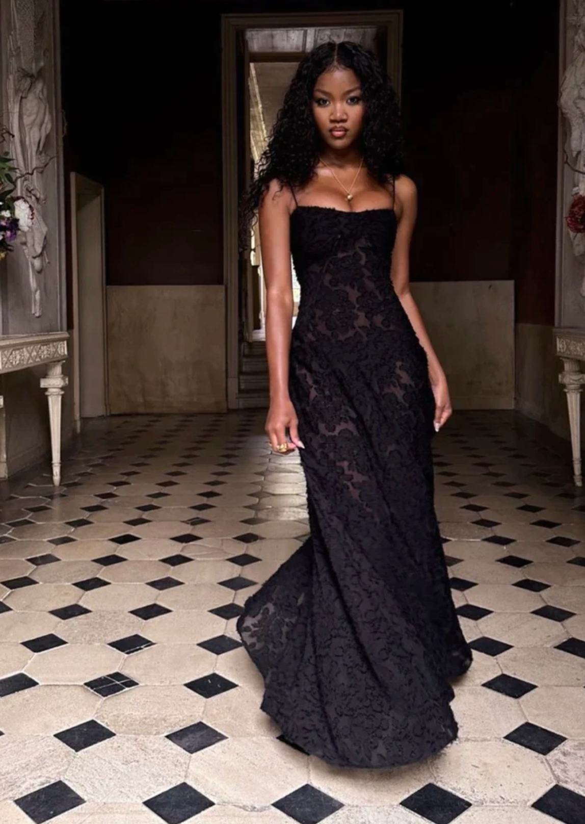 House of CB Seren Maxi - Black