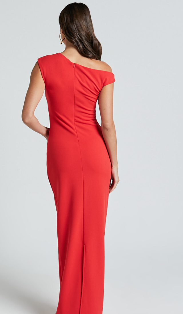 Lilah Maxi Dress - Red