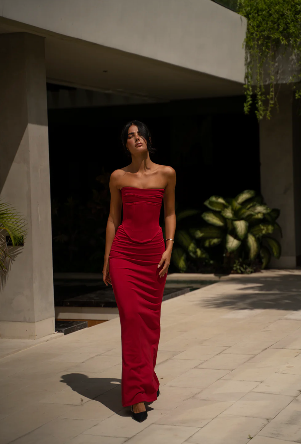 LOUIE GOWN | WINE