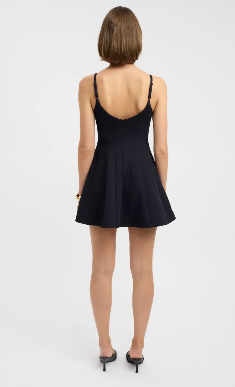 OYSTER SEAM MINI DRESS