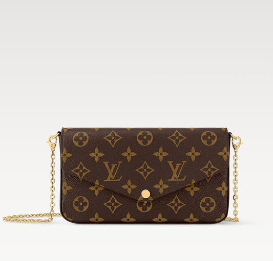 Louis Vuitton Felicie Pochette Clutch - Monogram
