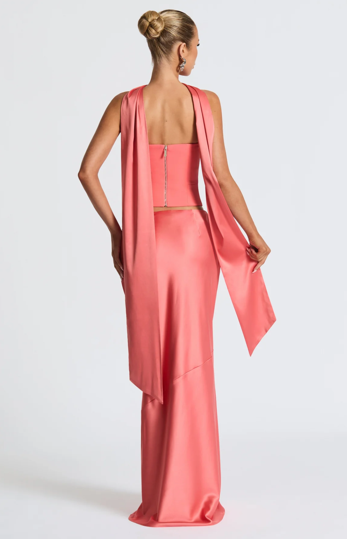 KAMIYAH SET CORAL PINK