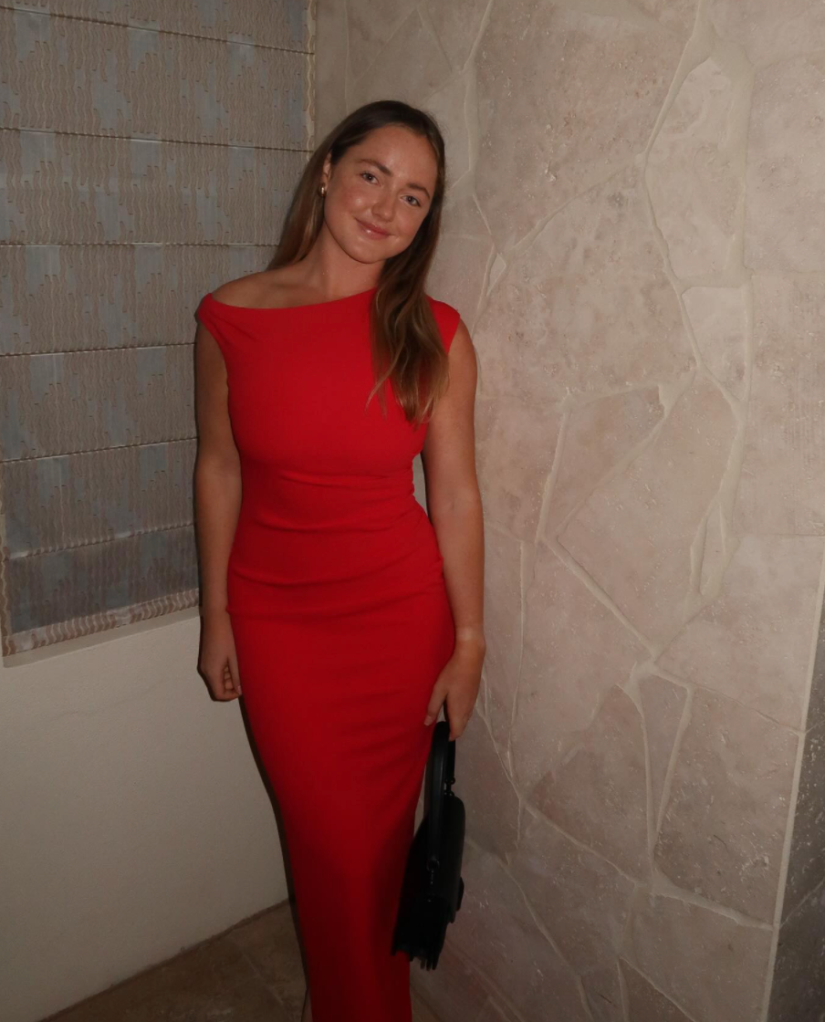 Lilah Maxi Dress - Red