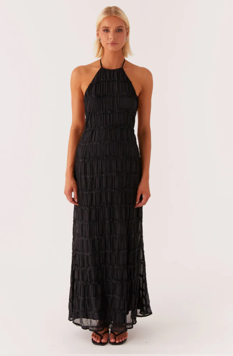 Aullie Maxi Dress - Black