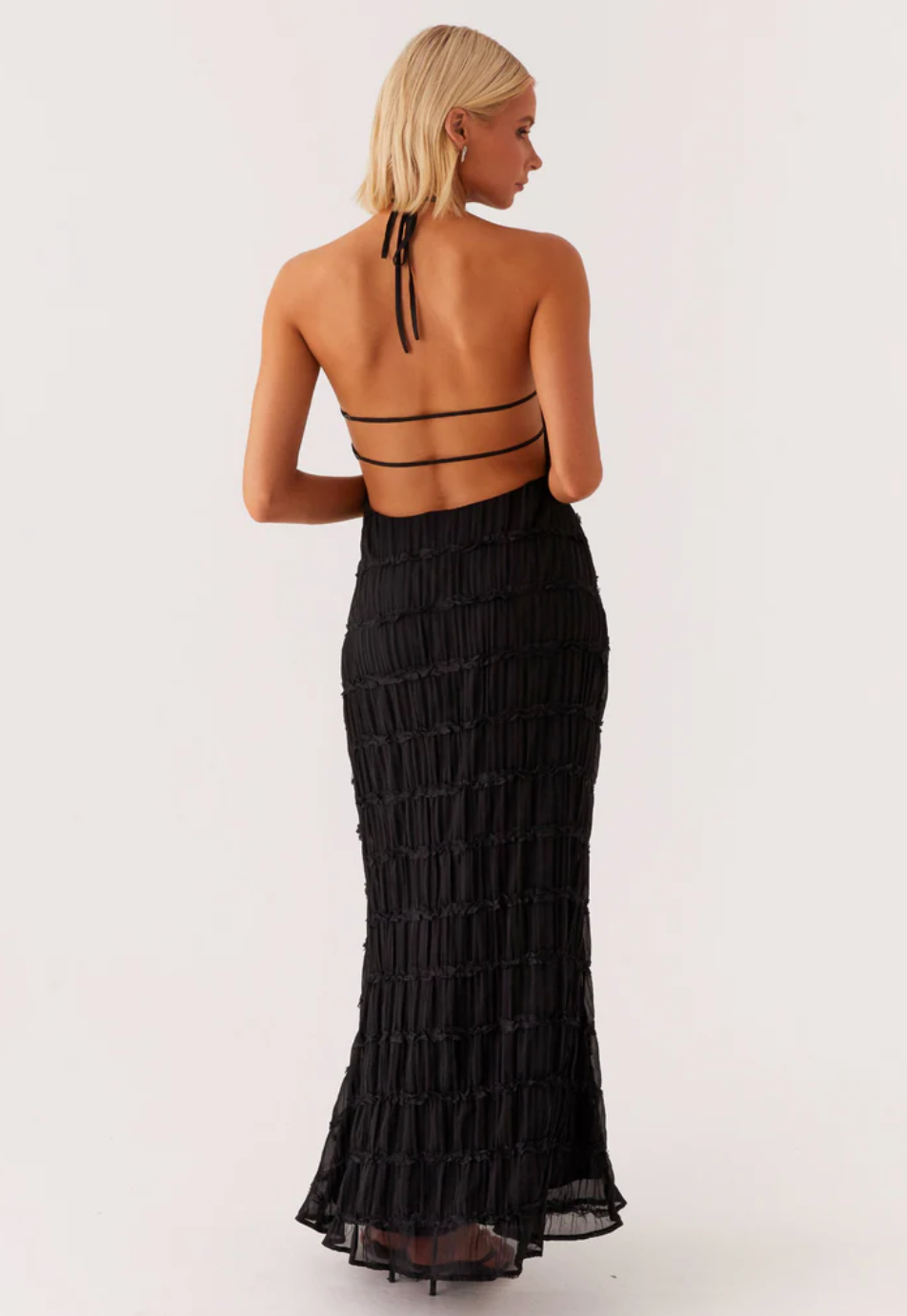 Aullie Maxi Dress - Black
