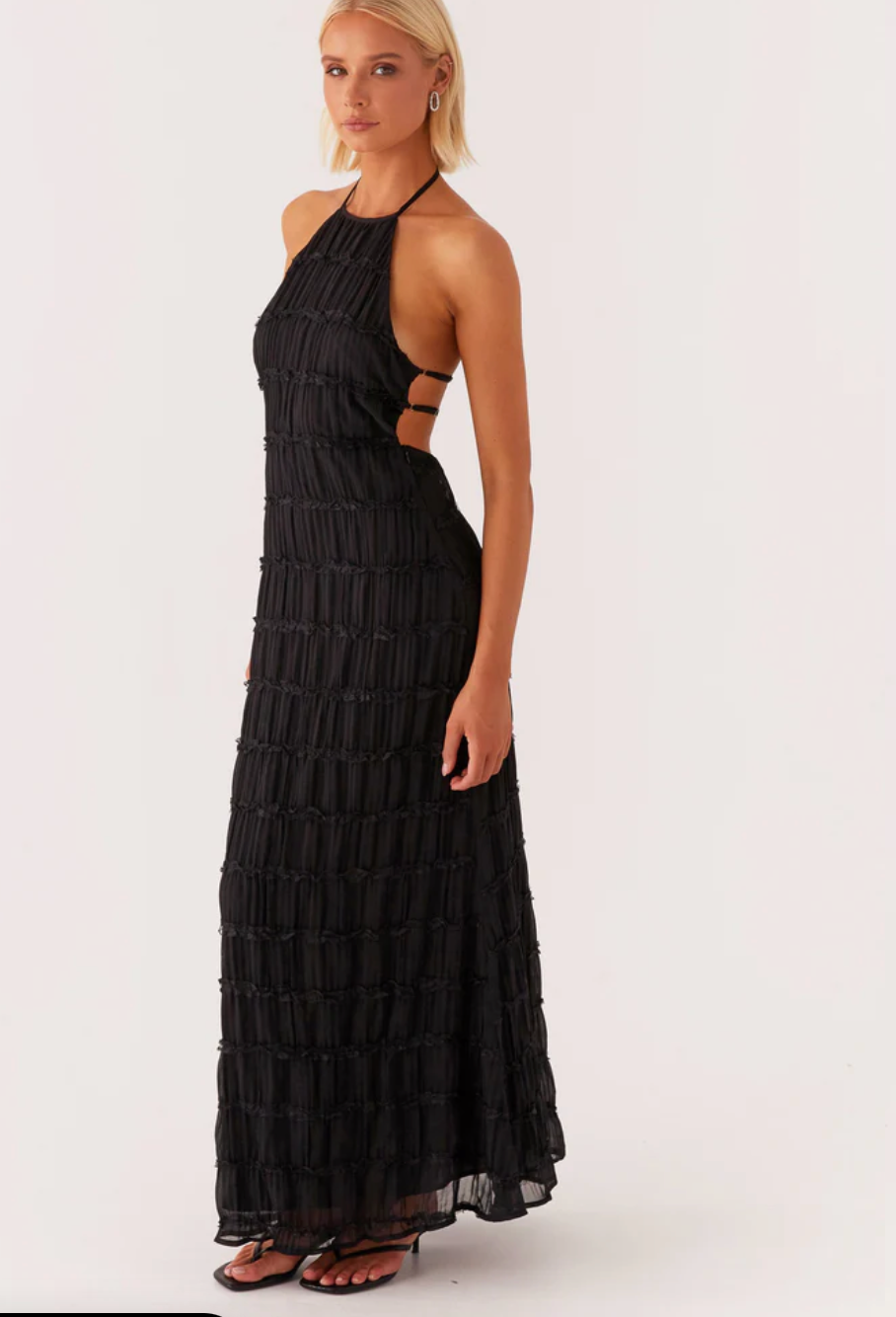 Aullie Maxi Dress - Black