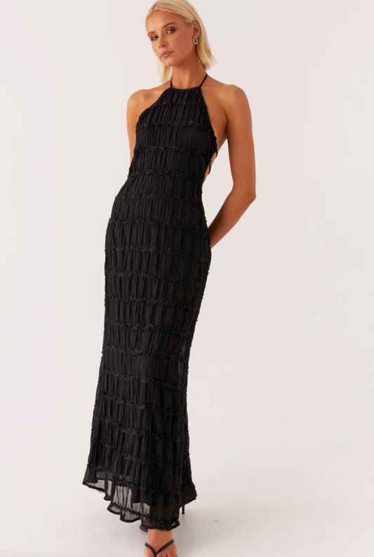 Aullie Maxi Dress - Black