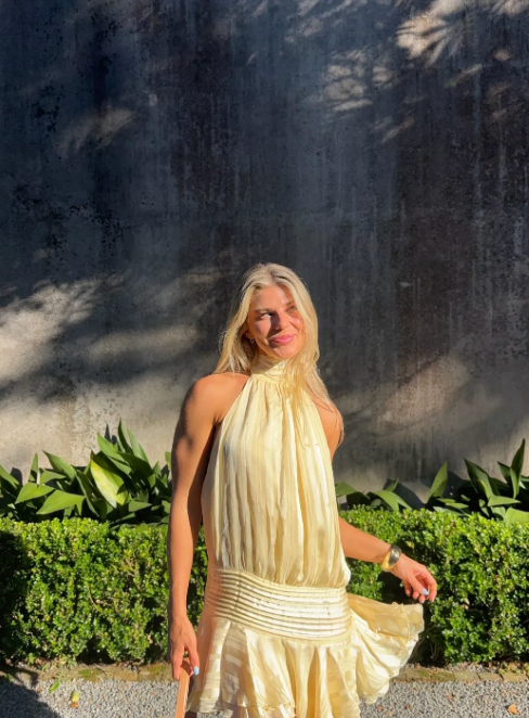 Willow Chiffon Mini Dress