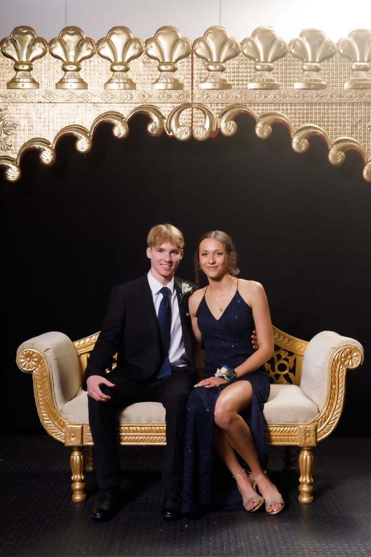 Bella long formal gown