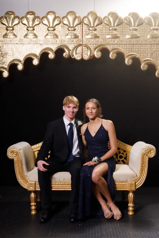 Bella long formal gown