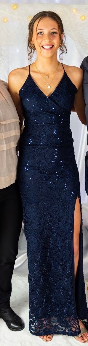 Bella long formal gown