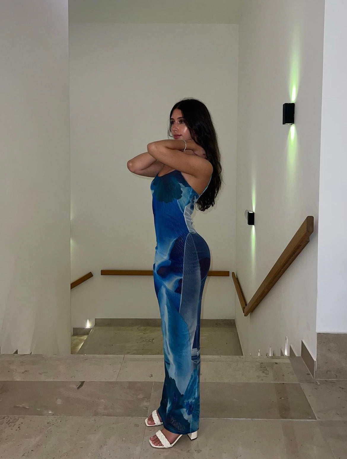 ARDON MAXI DRESS BLUE