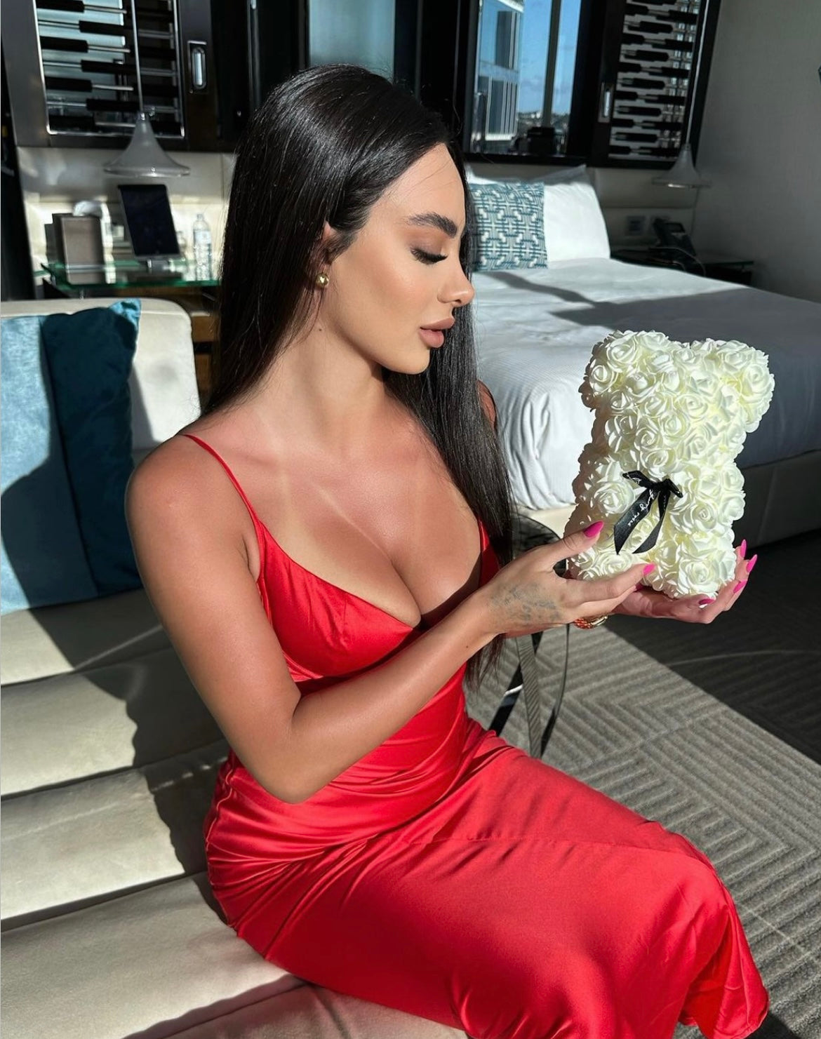 Athena Maxi Dress red