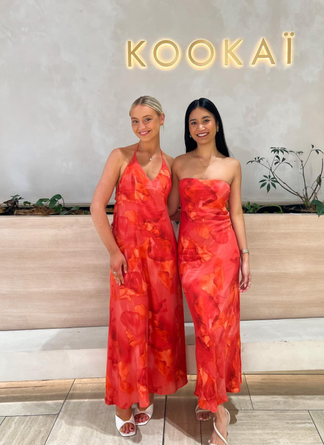 ZYA SLIP MIDI DRESS