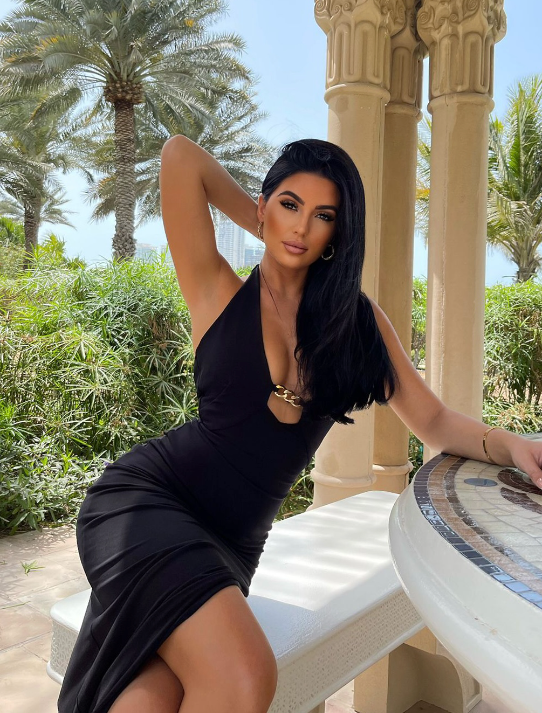 Alyssa Chain Gown Nookie Dress Rentals by Neish Alyssa Chain Gown Nookie Dress Rentals by Neish