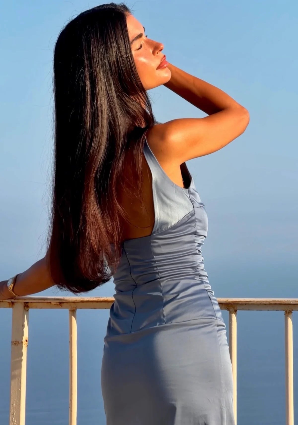 Atlein Gown Blue - Ance Gria