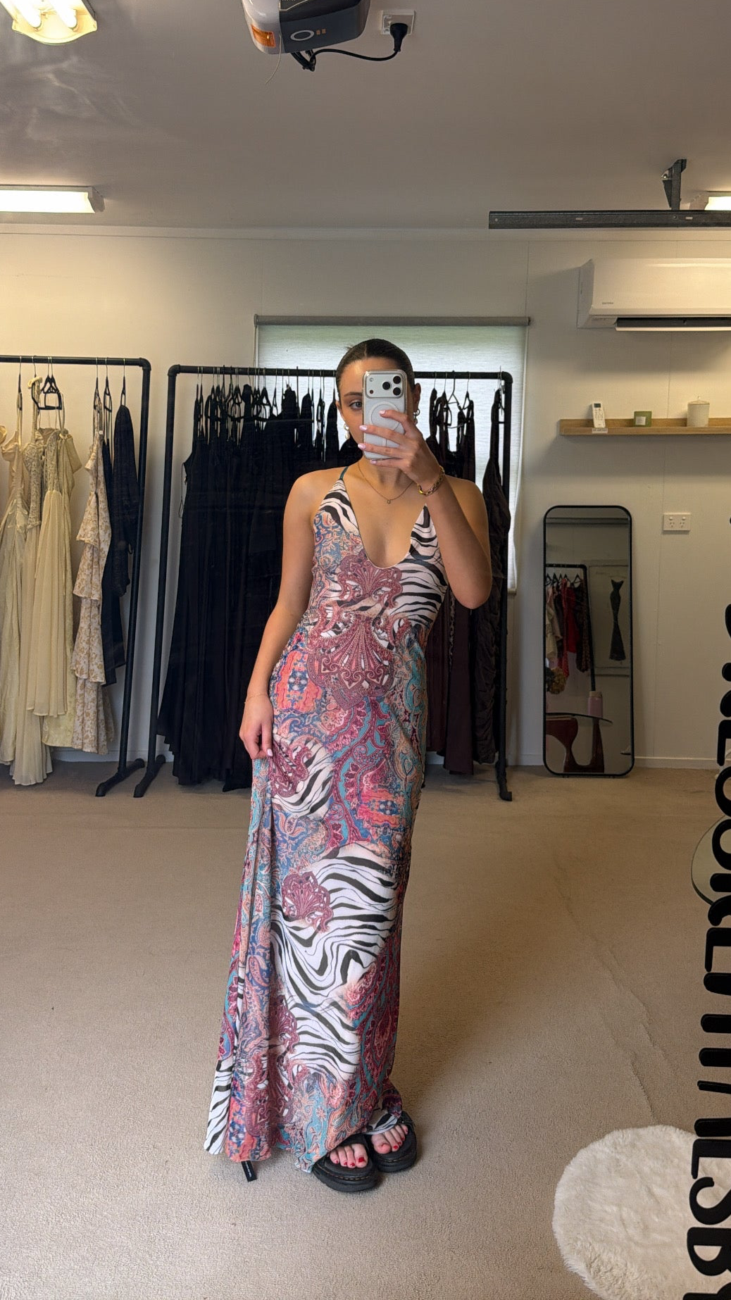 Romy Dress in Gilded Paisley