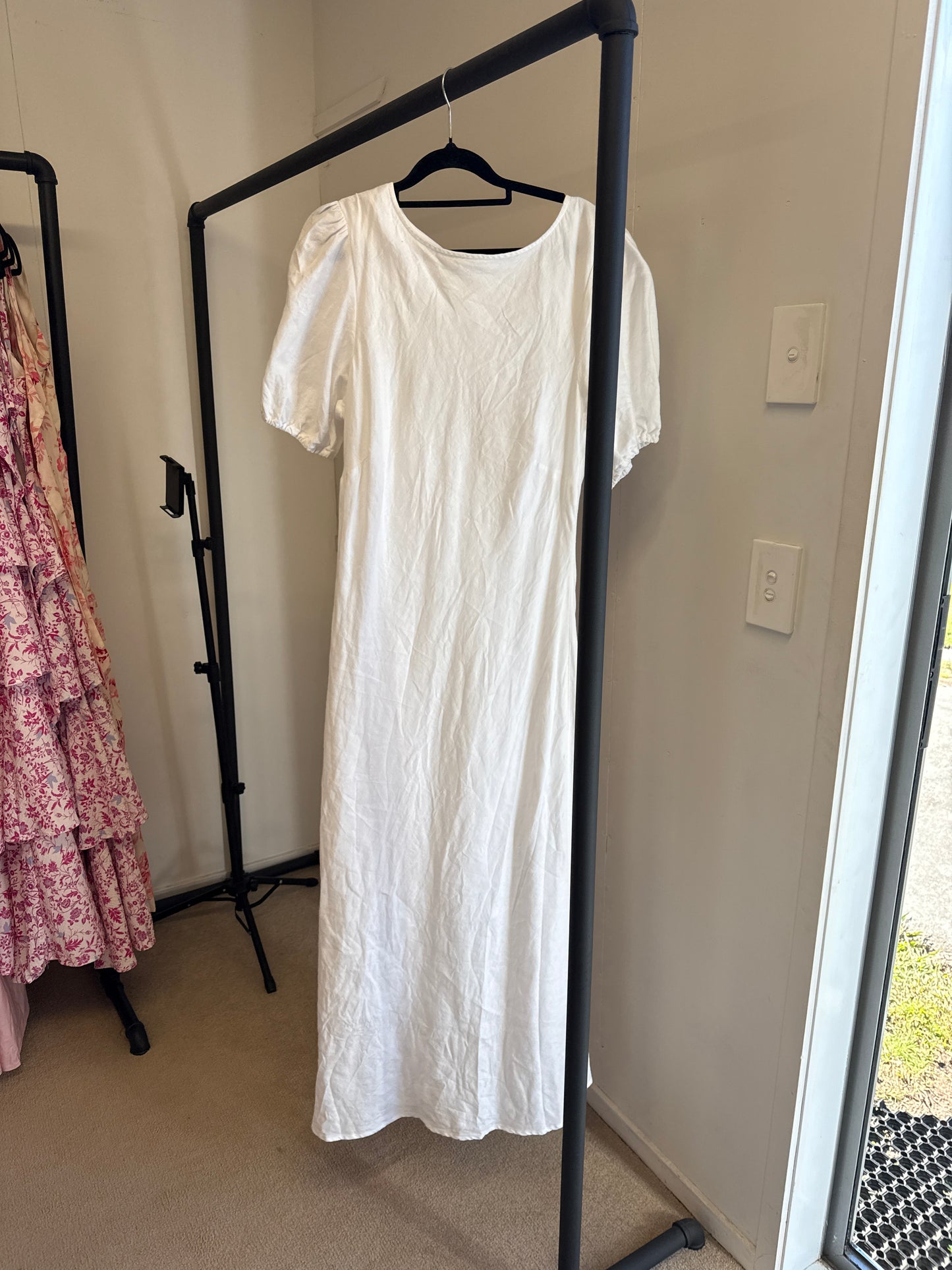 For sale KOS LINEN DRESS WHITE