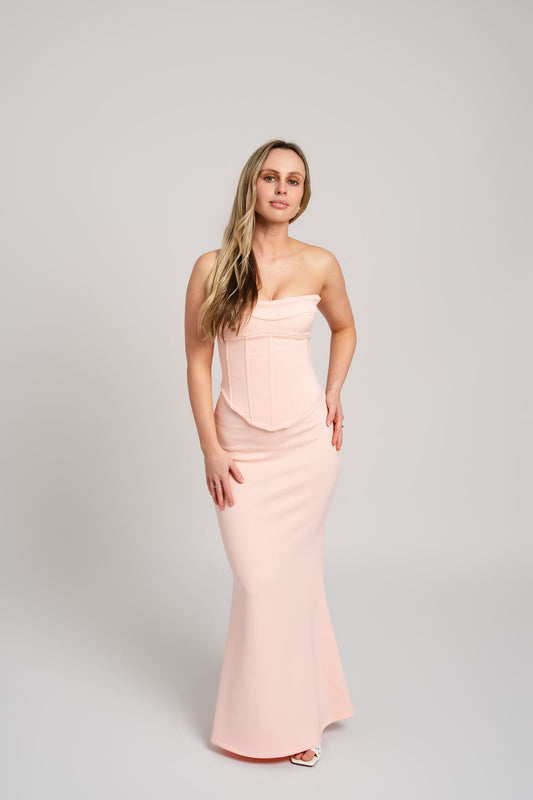 Louie Gown Pink - Shortened