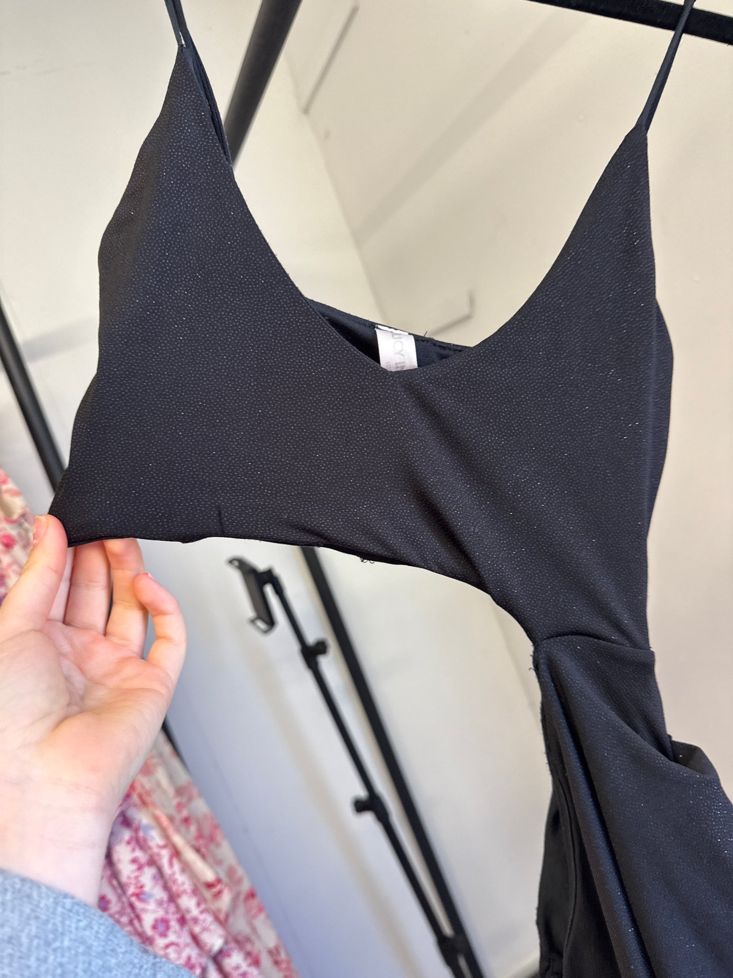 For Sale Lucy in the sky Ella Cutout Maxi Dress in Black SPARKLY