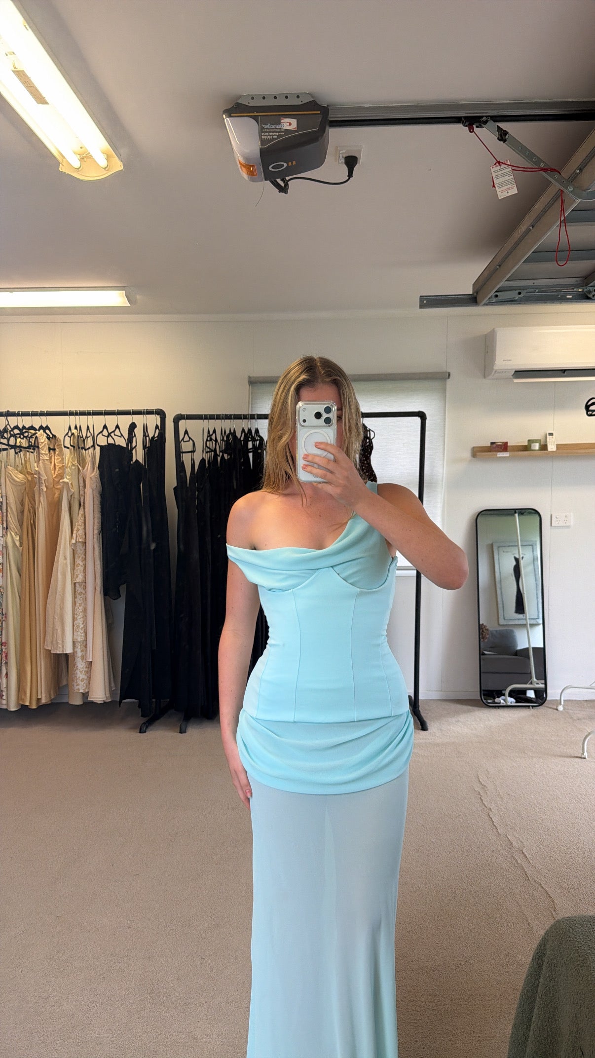 Natalie Rolt Candace Gown - Baby Blue