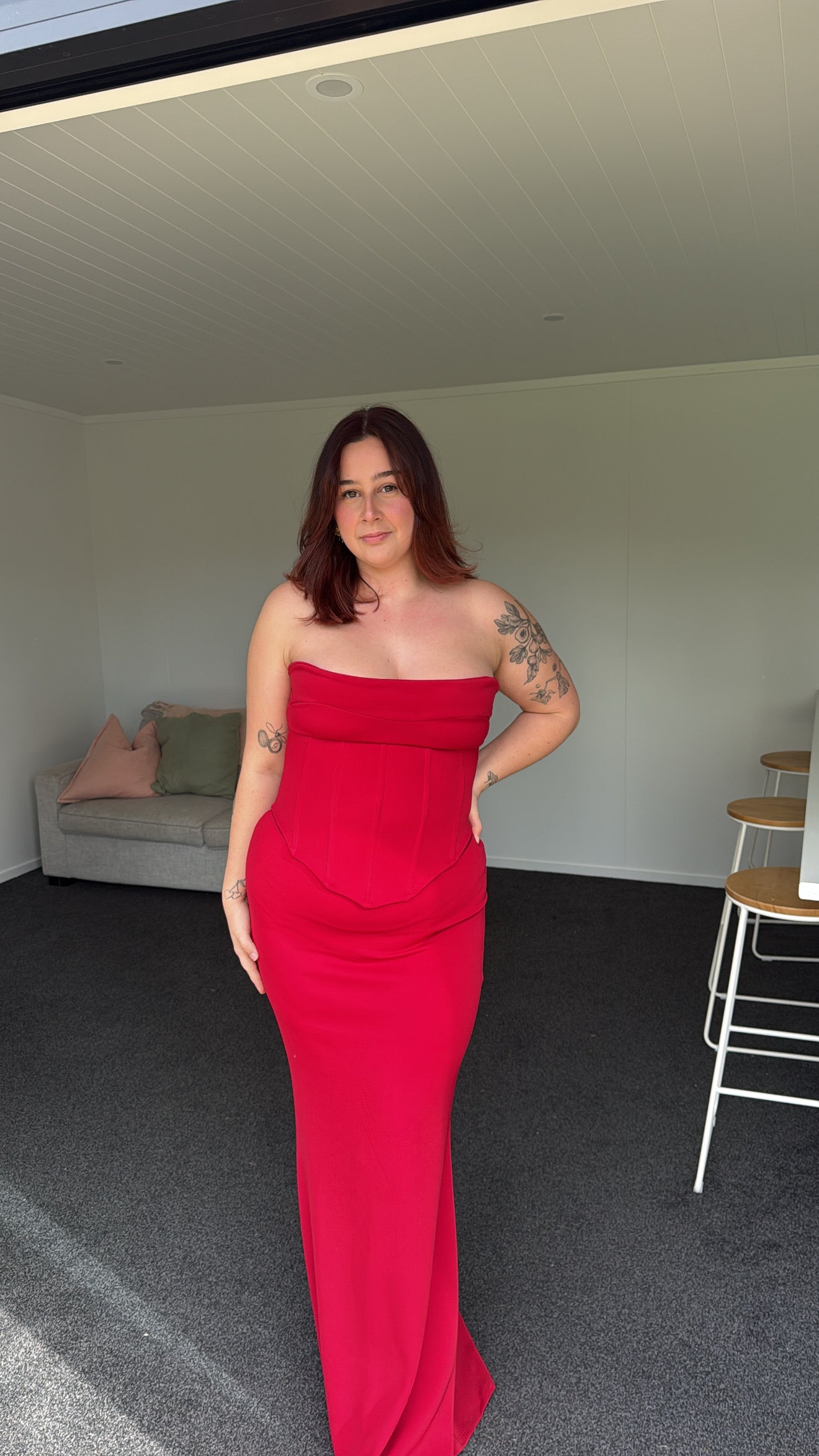 LOUIE GOWN | WINE