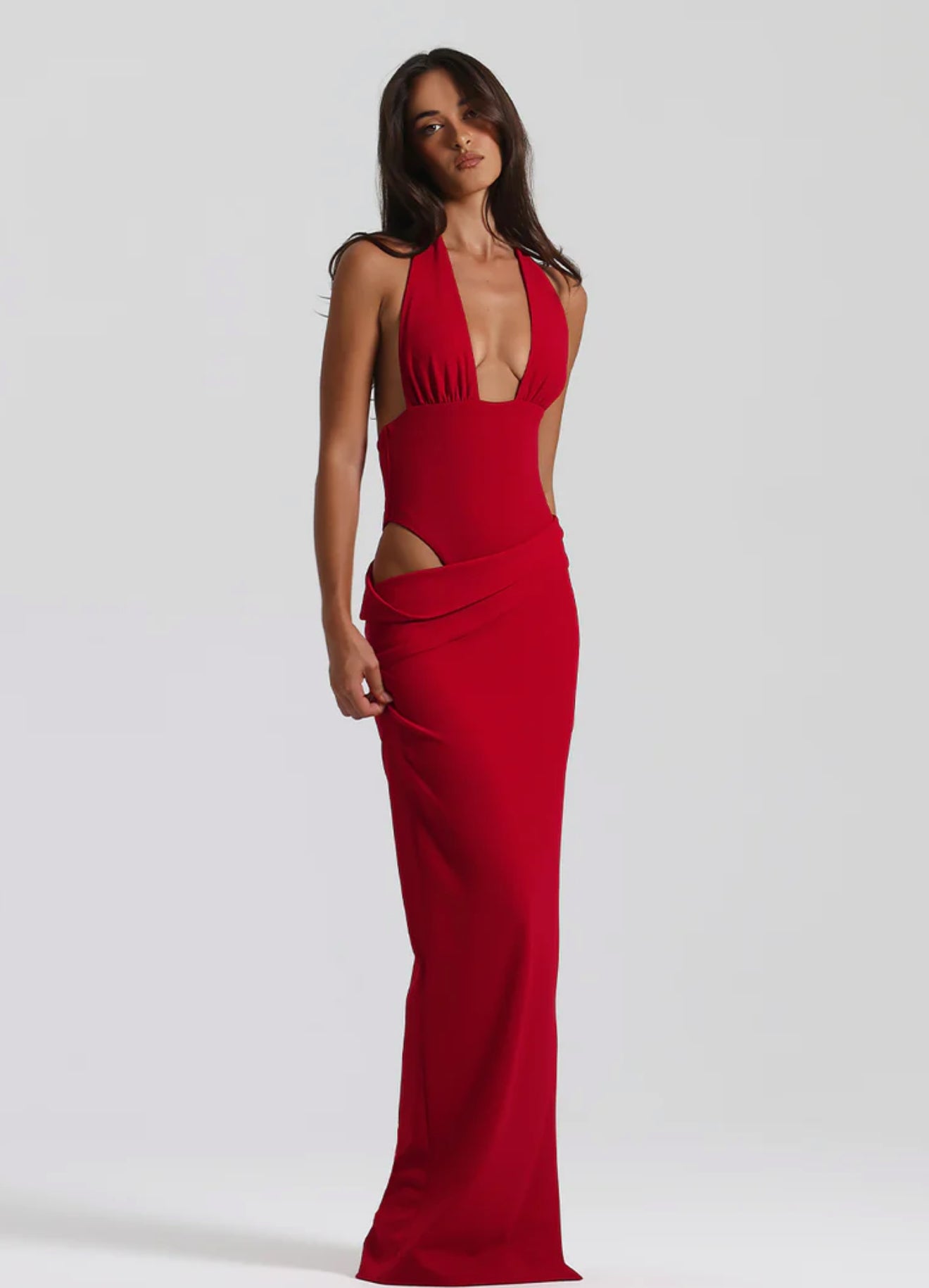 New arrival Natalie Rolt Becca set in red