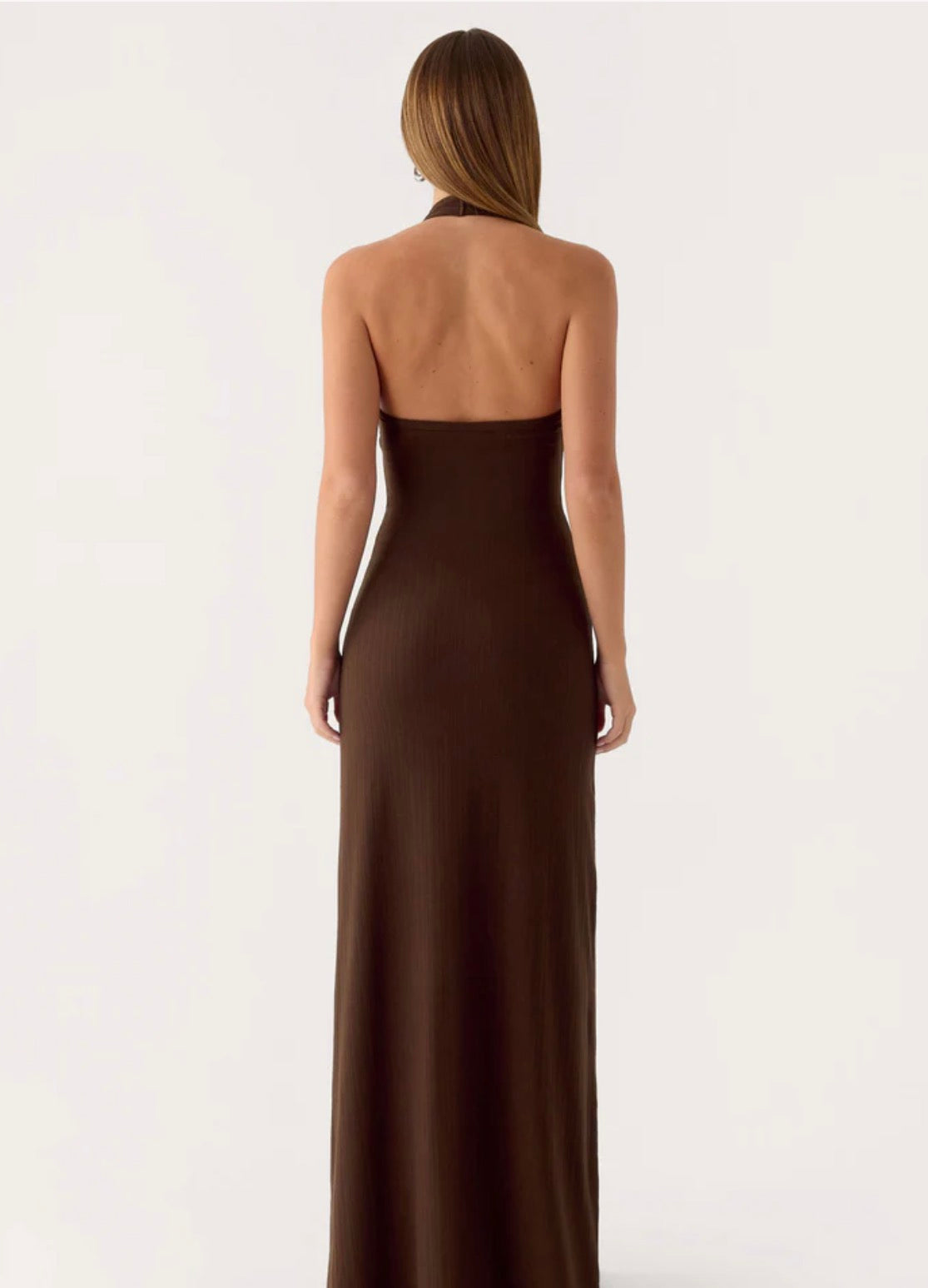 Vedetta Maxi Dress - Chocolate