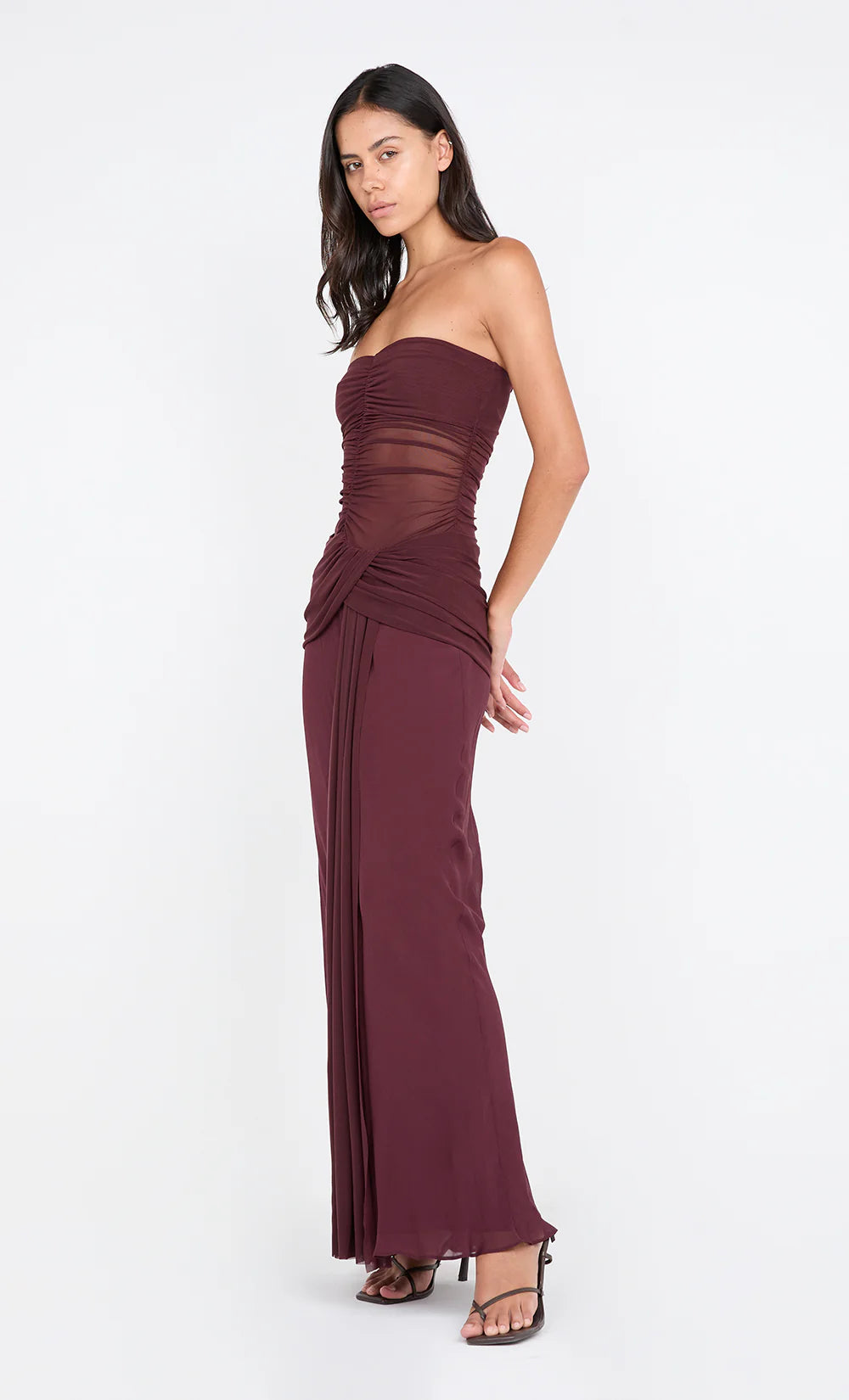 NOEMI STRAPLESS DRESS