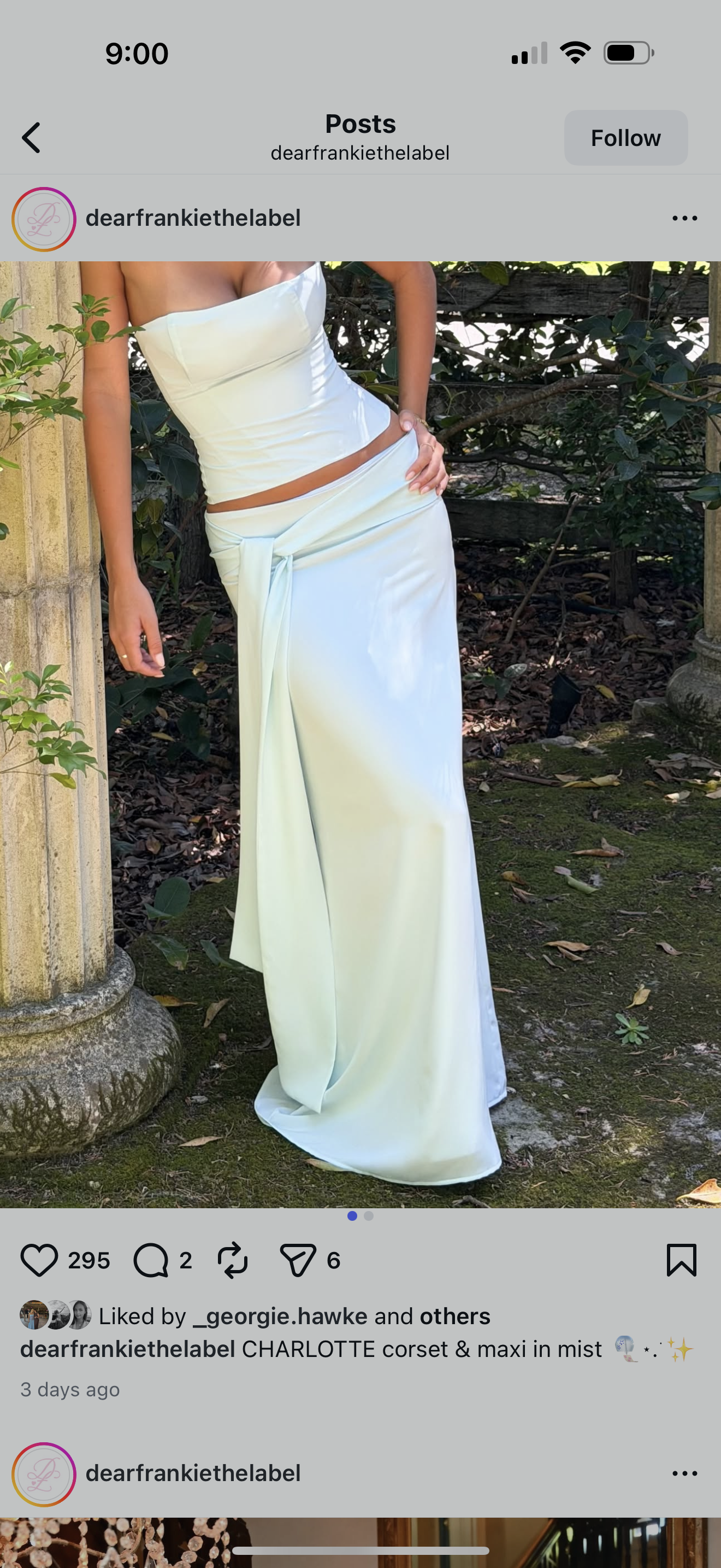 Charlotte set - Mist Dear Frankie